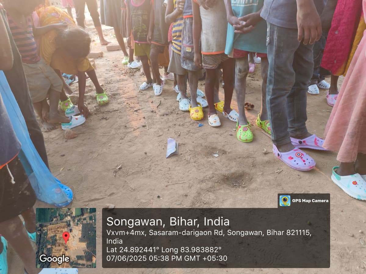 Donation drive.